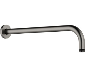 Brazo pared redondo 35 cm Acero Cepillado